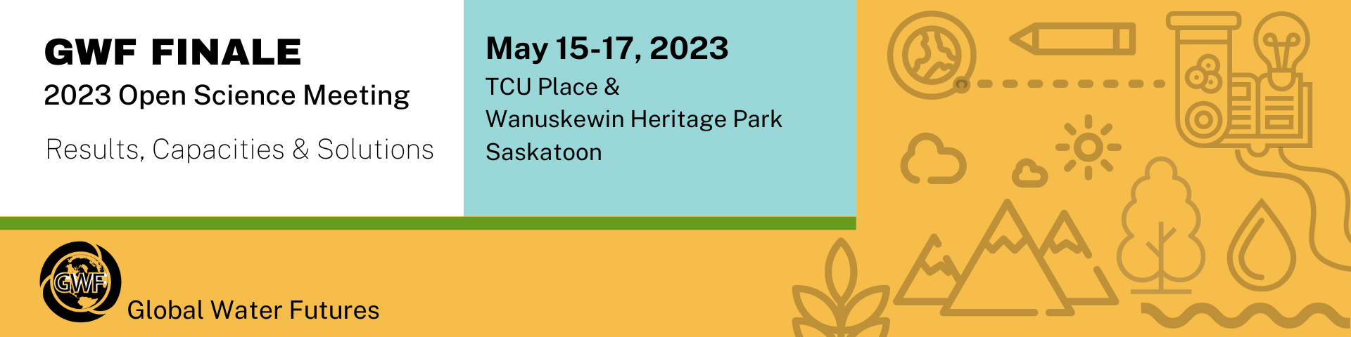 GWF2023: May 15-17, 2023; TCU Place, Saskatoon SK